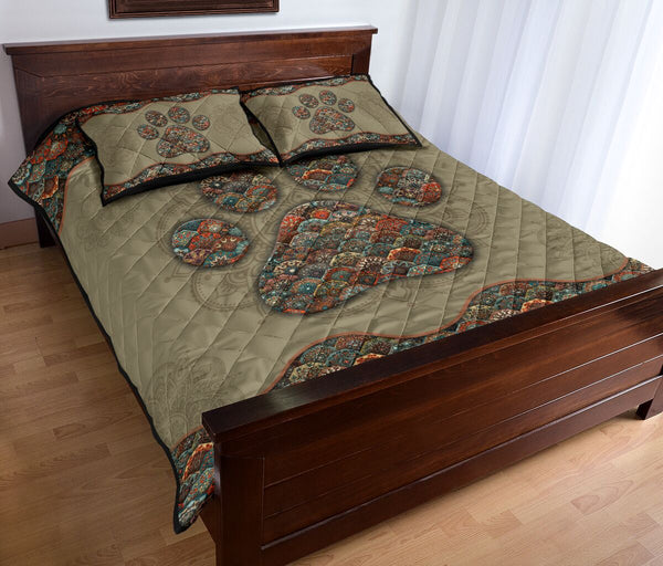 Quilt Bed Set - Dog 60 - Love Quilt Bedding Set