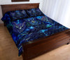 Owl Art Style Quilt Bed Set 4- Love Quilt Bedding Set