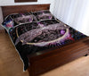 Galaxy Dragonfly Painting Qbs- Love Quilt Bedding Set