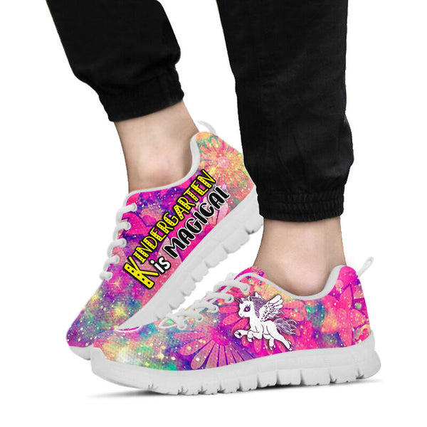 Kindergarten Is Magical Sneakers, Runni- Love Sneakers
