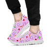 Nurse Pink Sneakers, Running Shoes, Shoes For Women, Shoes For Men, Custom Shoes, L- Love Sneakers