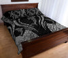 Dolphin Heart Line Style Quilt Bed Set - Love Quilt Bedding Set