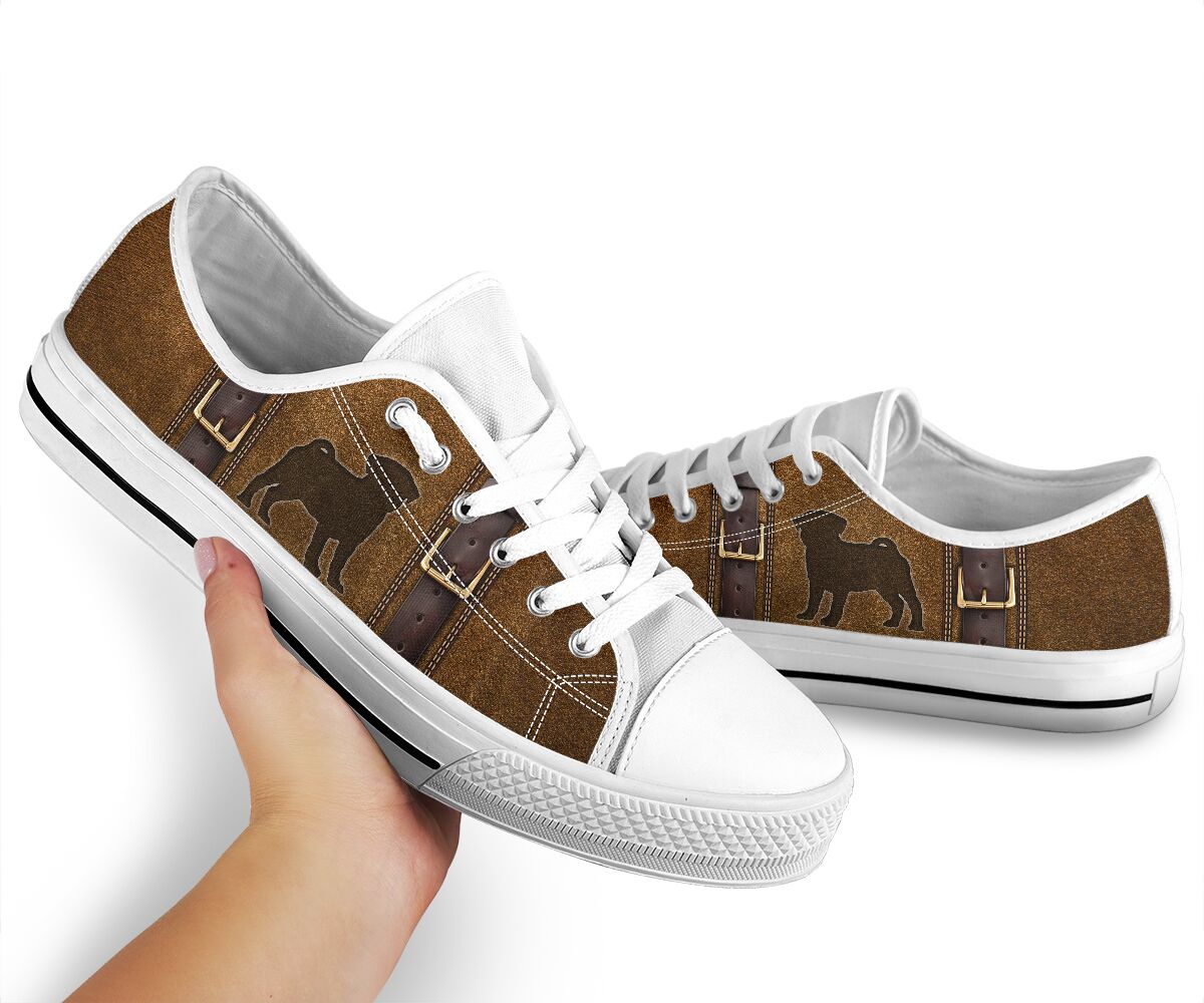 Pug Suede - Low Top Shoe - Love Love Top Shoes