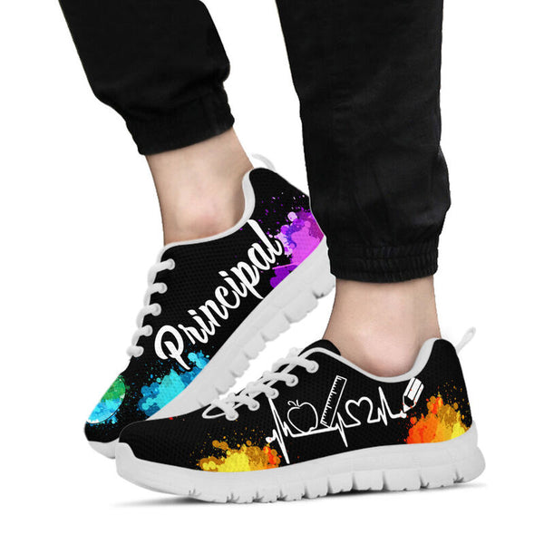 Principal Art Color Sneakers, Runni- Love Sneakers
