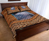 Dolphin Bamboo Basket Style Quilt Bed Set - Love Quilt Bedding Set