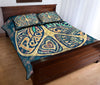 Hippie Peace Love Quilt Bed Set - Love Quilt Bedding Set