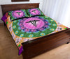 Nurse Flower Color - Bed Set - Love Quilt Bedding Set