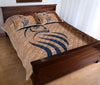 Owls Leather Style Quilt Bed Set - Love Quilt Bedding Set