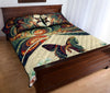 Butterfly Abstract Style Quilt Bed Set - Love Quilt Bedding Set