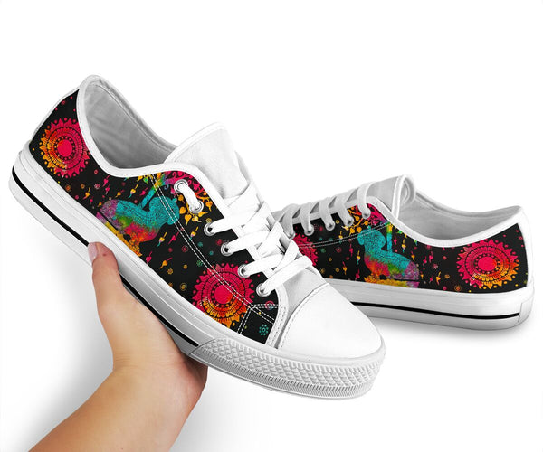 Dachshund Leaves Color - Low TopShoe - Love Love Top Shoes