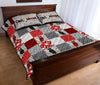 Owl Pattern Style Quilt Bed Set - Love Quilt Bedding Set