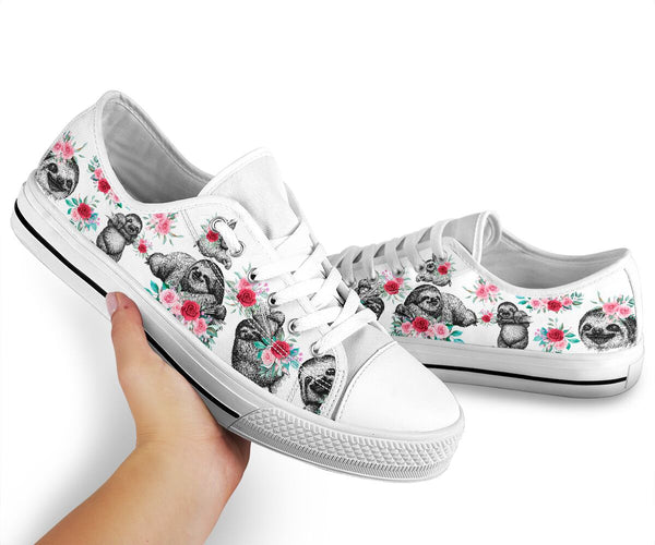 Low Top - Sloths Shoe - Love Love Top Shoes