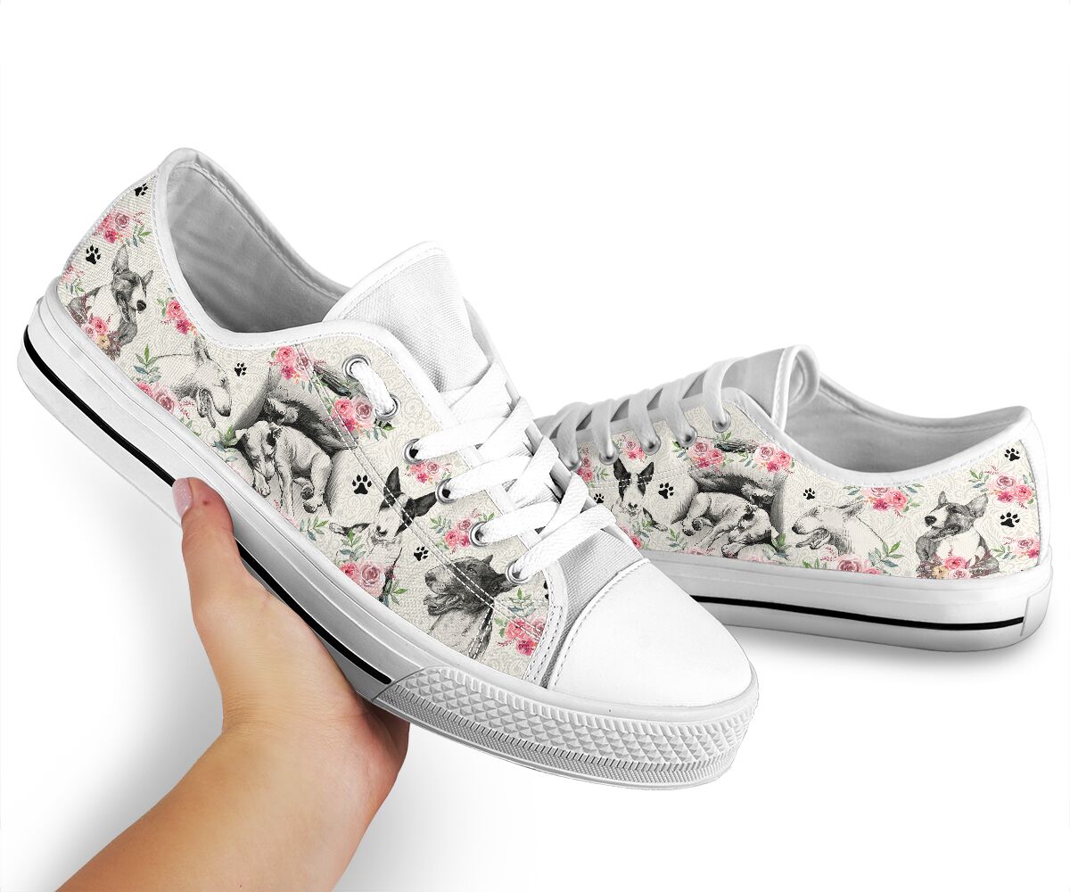 Low Top - Bull Terrier Shoe - Love Love Top Shoes
