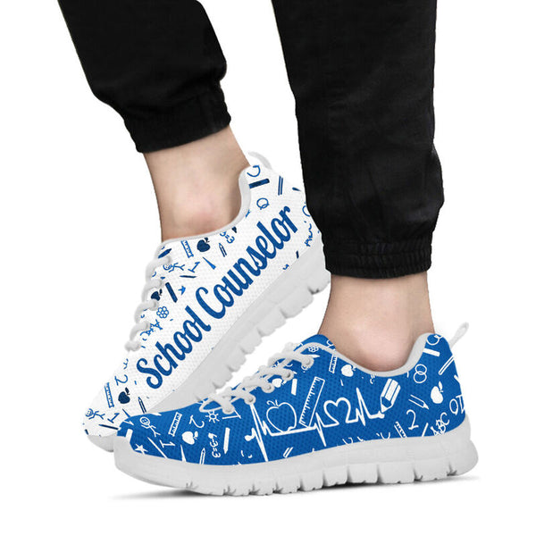 School Counselor Bw Sneakers, Runni- Love Sneakers