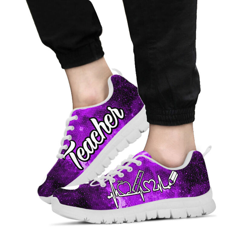 Teacher Galaxy Pp Sneakers, Running Shoes, Shoes For Women, Shoes For Men, Custom Shoes, L- Love Sneakers