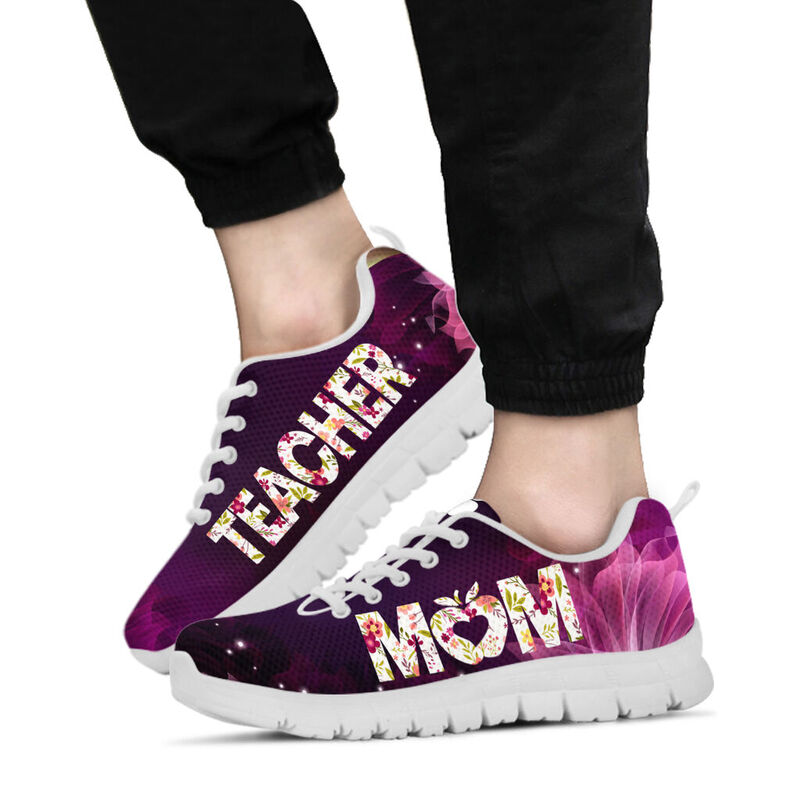 Teacher Mom Shoes Sneakers, Runni- Love Sneakers