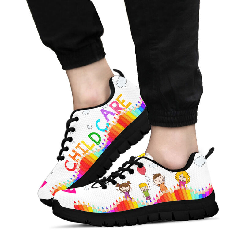 Child Care Abc White Kd Sneakers, Running S- Love Sneakers