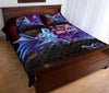 Draogn I Love You Girl Quotes Galaxy Style Quilt Bed Set - Love Quilt Bedding Set