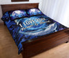 Quilt Bed Set - Dolphin - I Love You 92 - Love Quilt Bedding Set