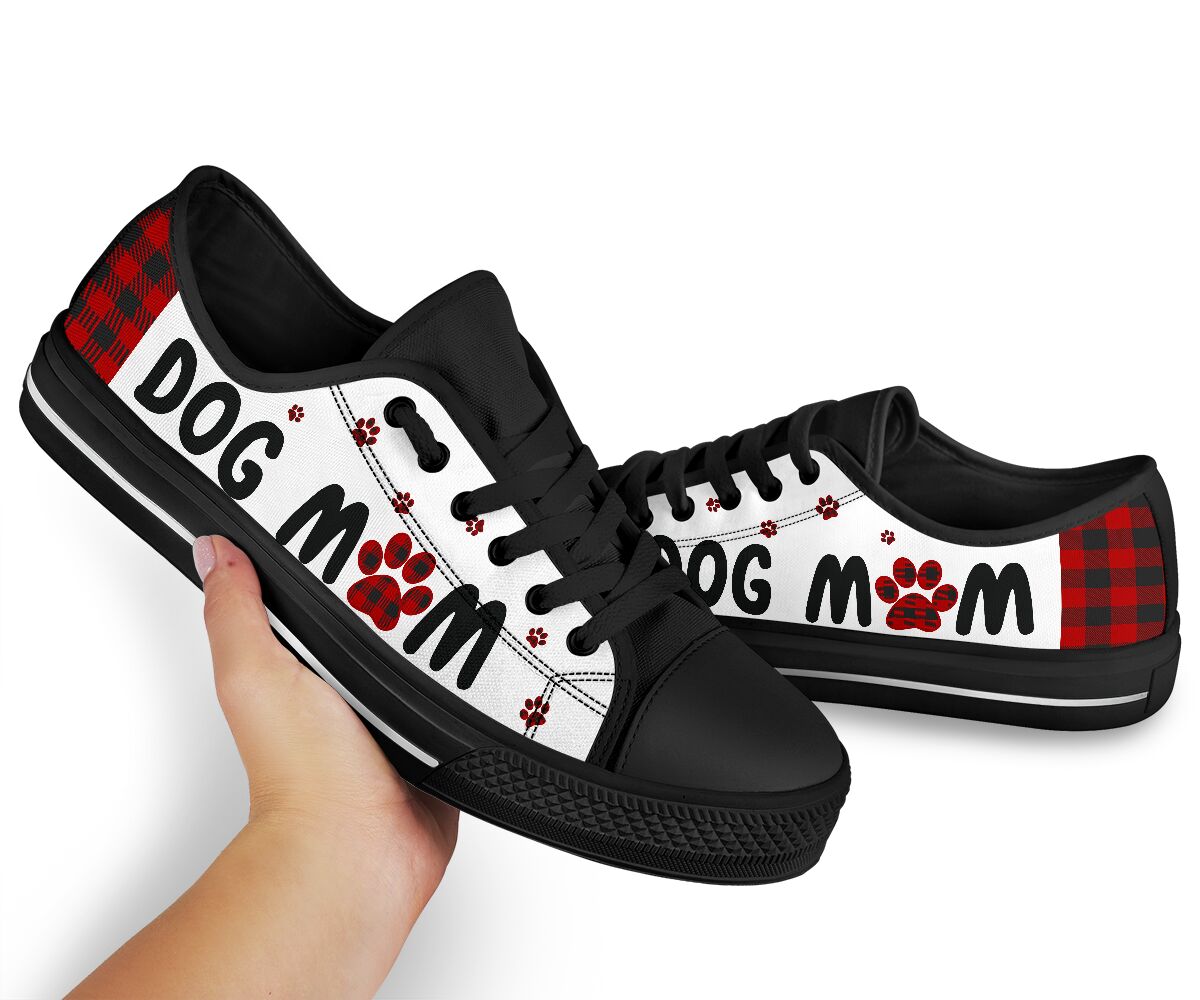 Dog Mom Paid Low Top  Shoes