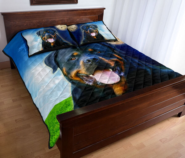 Rottweiler Day And Night - Bed Set - Love Quilt Bedding Set