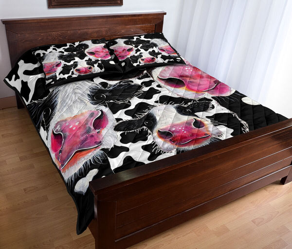 Quilt Bed Set - Milk Cow 81 - Love Quilt Bedding Set