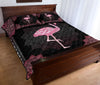 Flamingo Quilt Bed Set 49 - Love Quilt Bedding Set