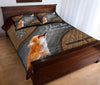 Fox Leather Quilt Bed Set - Love Quilt Bedding Set