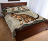 Bengal Cat - Vintage Mandala Quilt Bedding Set