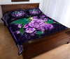 Quilt Bed Set - Hummingbird - Violet Rose 46 - Love Quilt Bedding Set