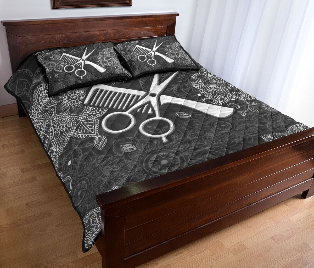 Hairstylist Mandala - Bed Set - Love Quilt Bedding Set