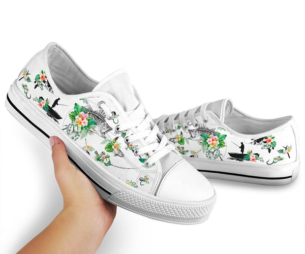 Low Top - Tropical Leaf - Fishing Shoe - Love Love Top Shoes