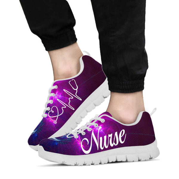 Nurse Light Pink Kd Sneakers, Running Shoes, Shoes For Women, Shoes For Men, Custom Shoes, L- Love Sneakers