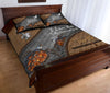 Turtle Sea Animal Leather Quilt Bed Set- Love Quilt Bedding Set