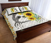 Sloth Quilt Bed Set- Sunflower - Gift For Sloth Lovers 6 - Love Quilt Bedding Set