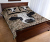 Cow And Leaves - Bed Set - Love Quilt Bedding Set