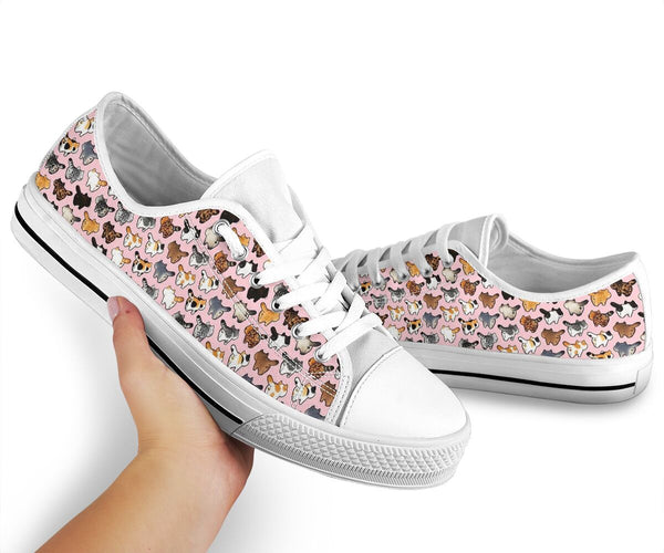 Cats Wallpaper Low Top Shoes