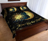 Sunflower Quilt Bed Set - Family - Sun Moon - Love Quilt Bedding Set