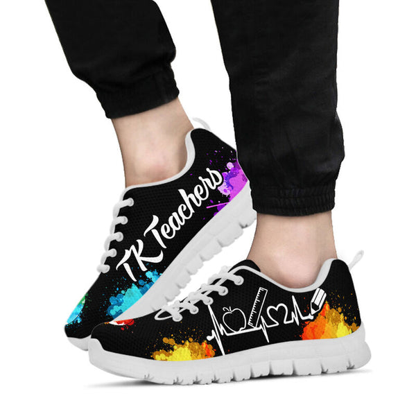 Tk Teacher Art Hb Watercolor Shoes Sneakers, Runni- Love Sneakers