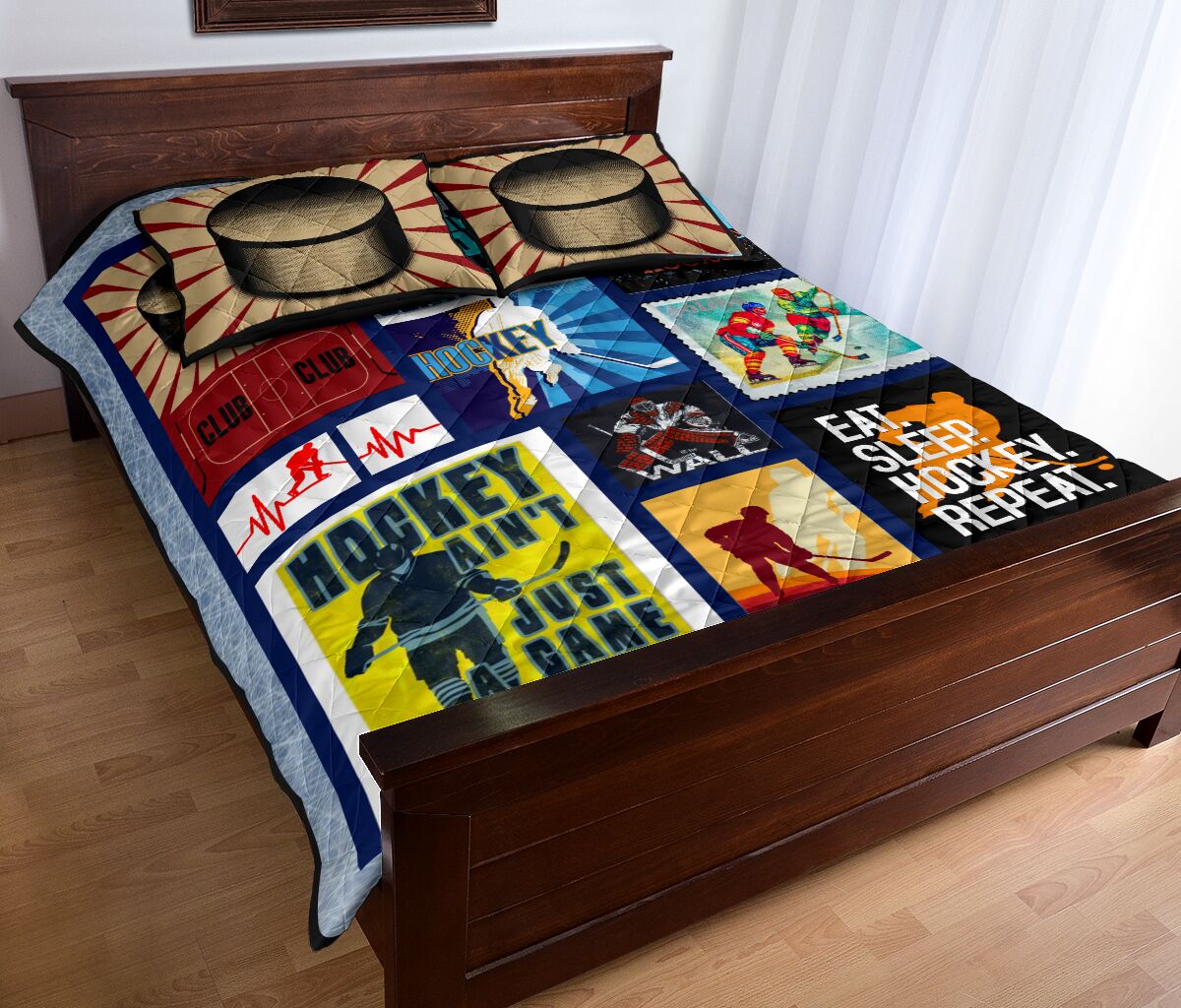 Ice Rink - Bed Set - Love Quilt Bedding Set