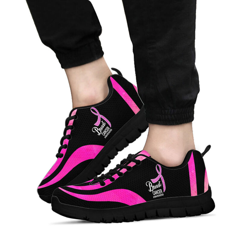 Breast Cancer Sneakers, Running - Love Sneakers