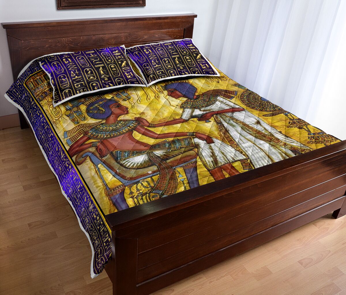 Egyptians Galaxy - Bed Set - Love Quilt Bedding Set