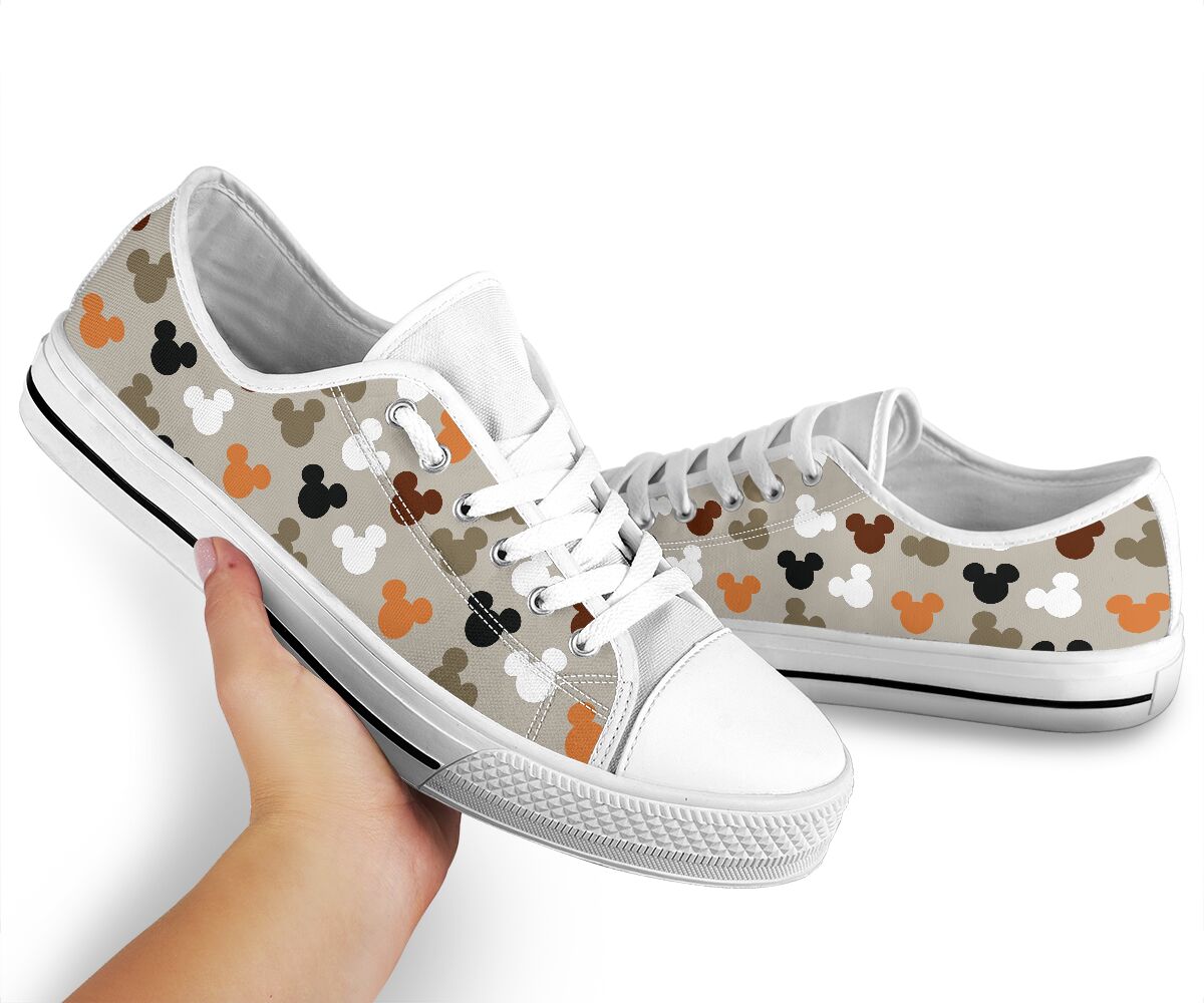 Mouse Pattern - Low Top Shoe - Love Love Top Shoes