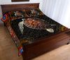 Turtle Mandala Style Quilt Bed Set - Love Quilt Bedding Set