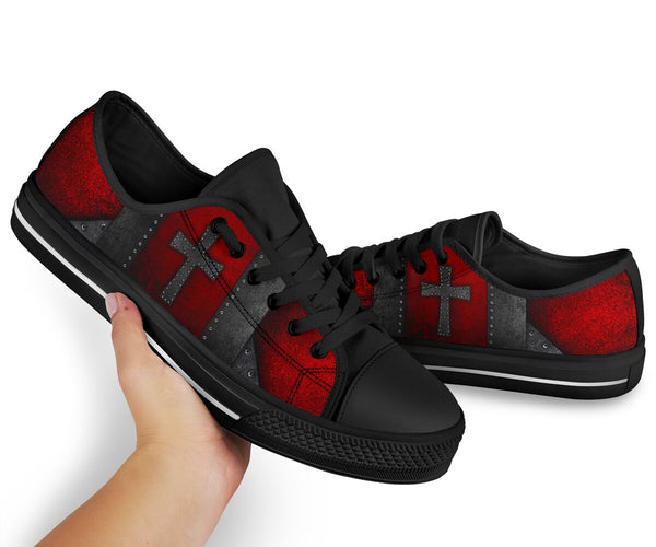 Skull Never Die Low Top Shoe - Love Low Top Shoes