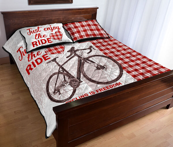 Cycling Life Is Better Caro - Bed Set - Love Quilt Bedding Set