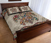 Turtle Mandala Vintage Quilt Bed Set - Love Quilt Bedding Set