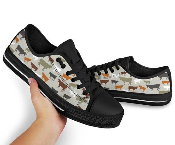 Low Top - Cow Shoe - Love Love Top Shoes