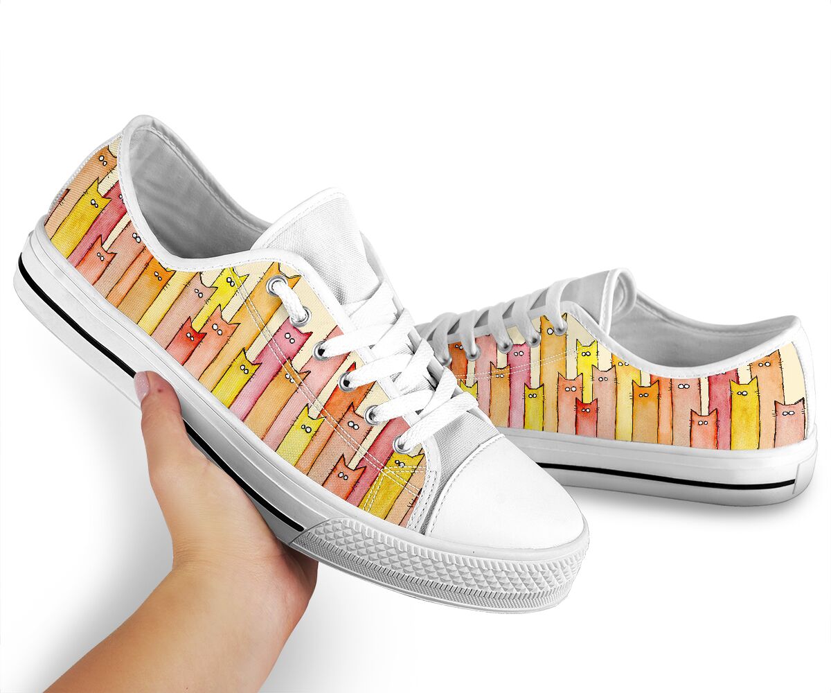 Low Top Shoe - Cats Shoe - Love Love Top Shoes