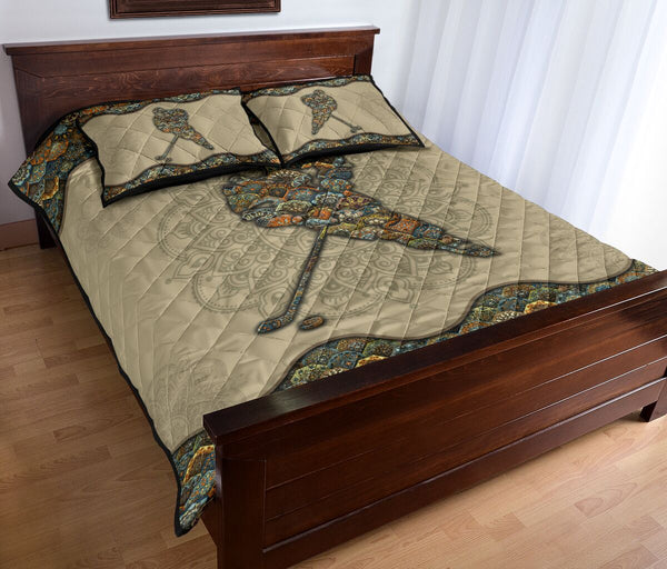 Quilt Bed Set - Mandala - Hockey 46 - Love Quilt Bedding Set